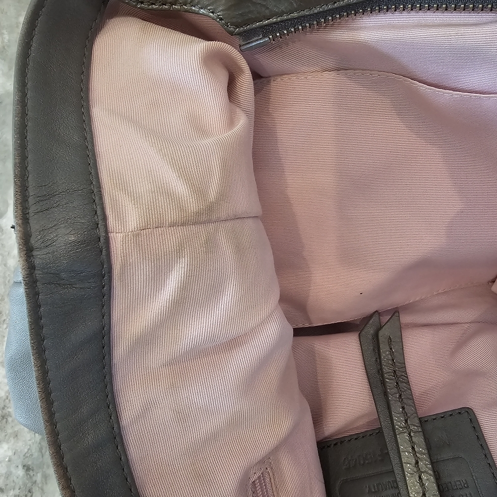 Coach Gray Leather Tote F15045 Shoulder Bag – Full Grain Leather - Picture 16 of 16
